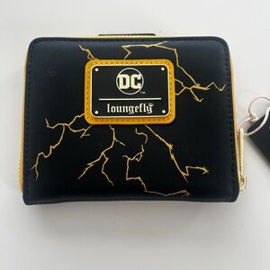 NWT Loungefly DC Comics Black Adam Zip Around Wallet
